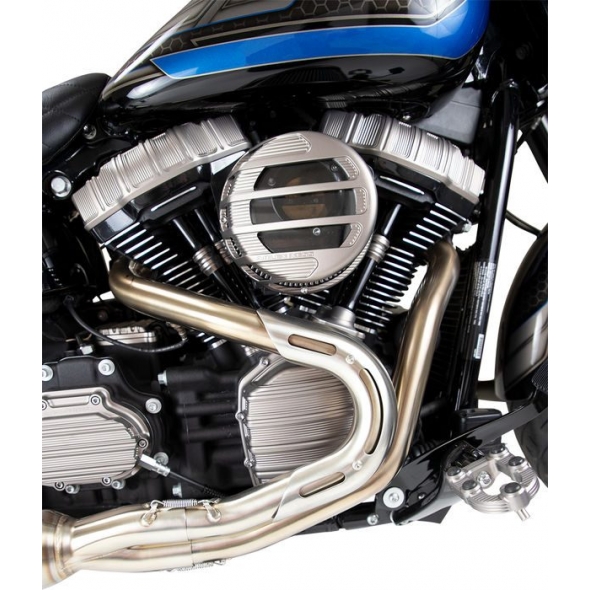 Arlen Ness Arlen Ness Pushrod Tube Cover Kit Titanium | 03-637 | aness_03-637 | euronetbike-net