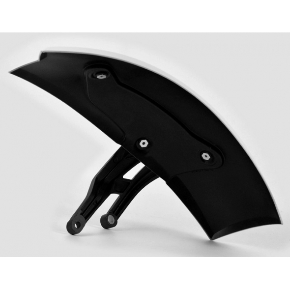 Pyramid Plastics parts Pyramid Hugger | White (Style Sport) | BMW R1250 R 2019> | 074267D | pyr_074267D | euronetbike-net