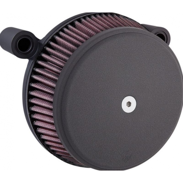 Arlen Ness ARLEN NESS AIR FILTER KIT BIG SUCKER STAGE 1 STEEL M8 BLACK | 18-306 | aness_18-306 | euronetbike-net