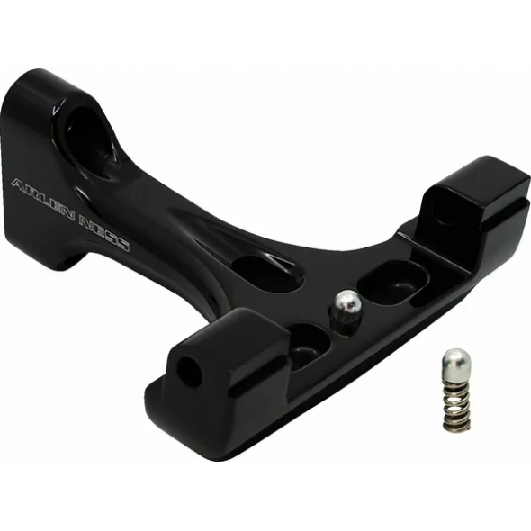 Arlen Ness Arlen Ness Forged Passenger Floorboard Mounts Black | 410-032 | aness_410-032 | euronetbike-net