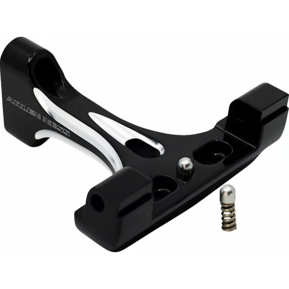 Arlen Ness Arlen Ness Forged Passenger Floorboard Mounts Black | 410-033 | aness_410-033 | euronetbike-net