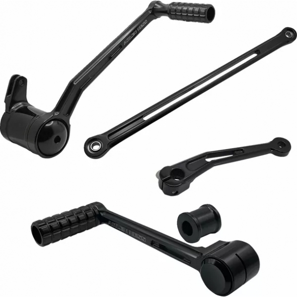 Arlen Ness Arlen Ness SpeedLiner Foot Control Kit Black | 420-103 | aness_420-103 | euronetbike-net