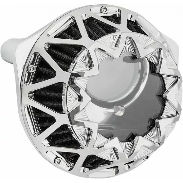 Arlen Ness Arlen Ness Crossfire Air Cleaner Chrome | 600-050 | aness_600-050 | euronetbike-net