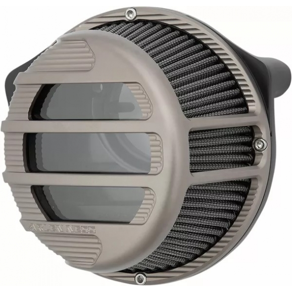 Arlen Ness Arlen Ness Sidekick Air Cleaner Kit Titanium | 81-310 | aness_81-310 | euronetbike-net
