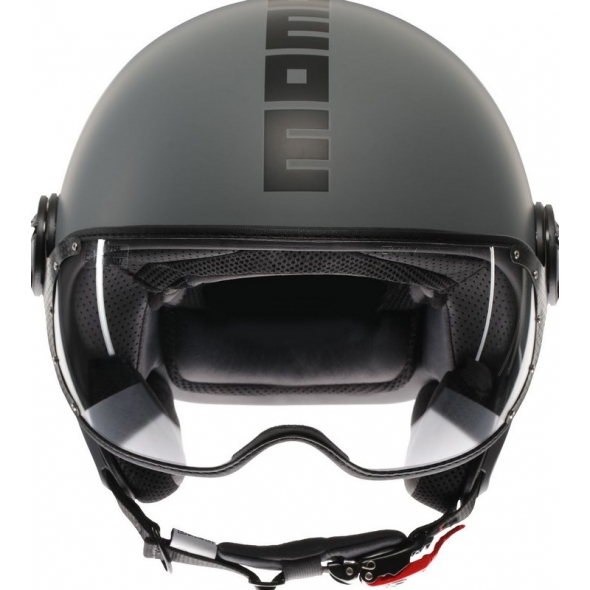 MOMO DESIGN MOMO DESIGN HELMET FGTR CLASSIC MOMODESIGN E2206, MONO MATT GREY/BLACK | 21184A7001002 | momo_21184A7001-002-XS | euronetbike-net