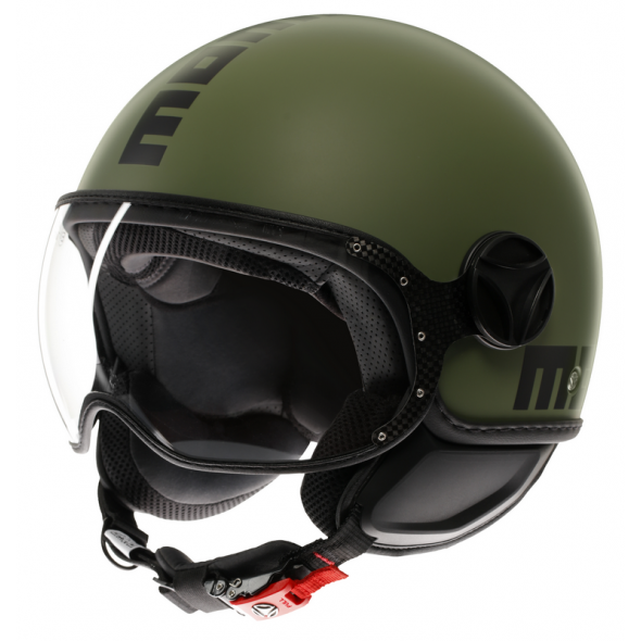 MOMO DESIGN MOMO DESIGN HELMET FGTR CLASSIC MOMODESIGN E2206, MONO MATT MILITARY GREEN/BLACK | 21184A7001003 | momo_21184A7001-003-M | euronetbike-net