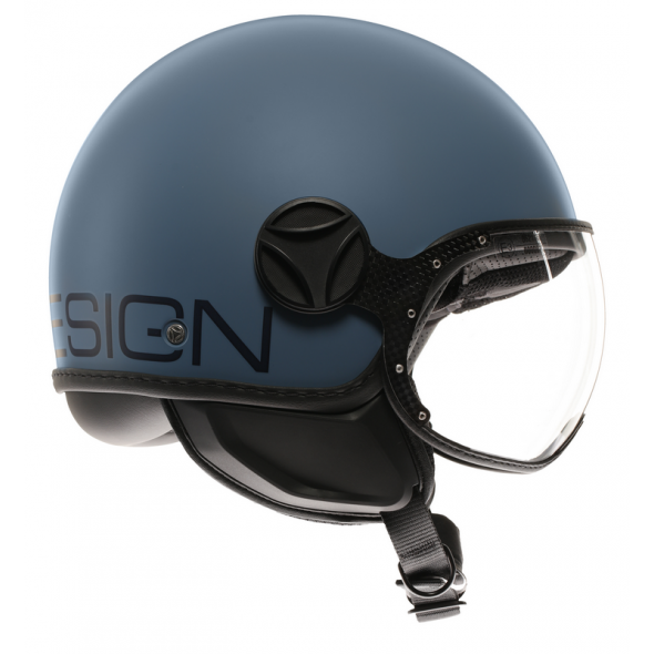 MOMO DESIGN MOMO DESIGN HELMET FGTR CLASSIC MOMODESIGN E2206, MONO MATT DUSTY BLUE/BLUE | 21184A7001006 | momo_21184A7001-006-L | euronetbike-net