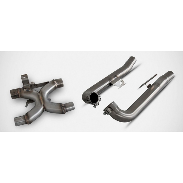 Zard exhaust Zard Stainless Decat | ZTP009S30R | zar_ZTP009S30R | euronetbike-net