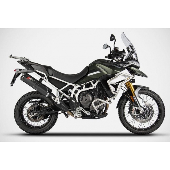 Zard exhaust Zard Black Stainless Racing Slip-On | ZTP513S10SCR-B | zar_ZTP513S10SCR-B | euronetbike-net