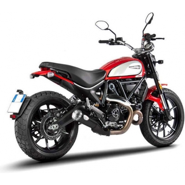 Zard exhaust Zard Zuma-Black Stainless Homologated E5 Slip-On | ZDU796S10SSO-B | zar_ZDU796S10SSO-B | euronetbike-net
