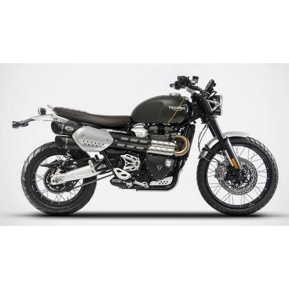 Zard exhaust Zard Black Stainless Homologated E5 Slip-Ons | ZTP013S10SSO-B | zar_ZTP013S10SSO-B | euronetbike-net