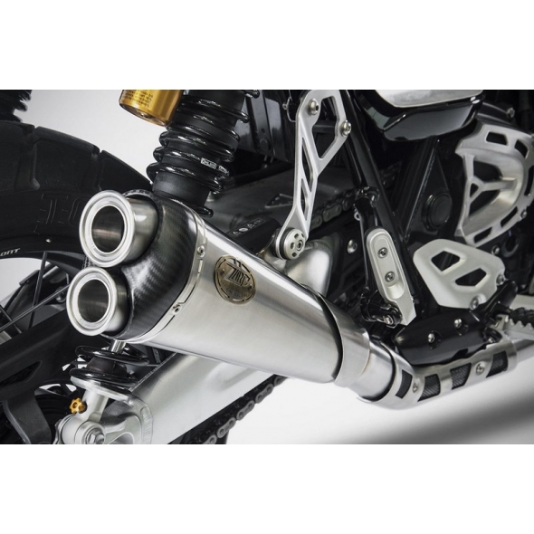 Zard exhaust Zard Stainless Homologated E4 Full Kit And Carbon End Cap | ZTP094S00SCO | zar_ZTP094S00SCO | euronetbike-net