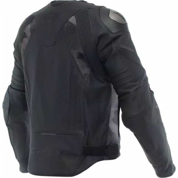 Dainese wear Dainese AVRO 5 LEATHER JACKET, BLACK/ANTHRACITE | 2015300001-604 | dai_2015300001-604_60 | euronetbike-net