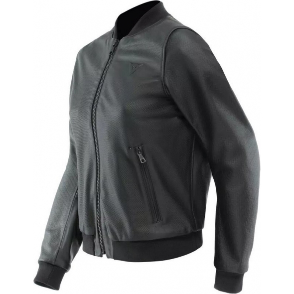 Dainese wear Dainese ACCENTO PERF. LEATHER JACKET WMN, BLACK | 2015300022-001 | dai_2015300022-001_54 | euronetbike-net