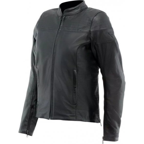 Dainese wear Dainese ITINERE LEATHER JACKET WMN, BLACK | 2015300021-001 | dai_2015300021-001_46 | euronetbike-net