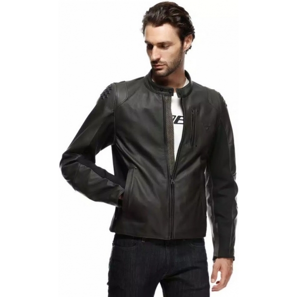 Dainese wear Dainese ISTRICE LEATHER JACKET, DARK-BROWN | 2015300027-005 | dai_2015300027-005_48 | euronetbike-net