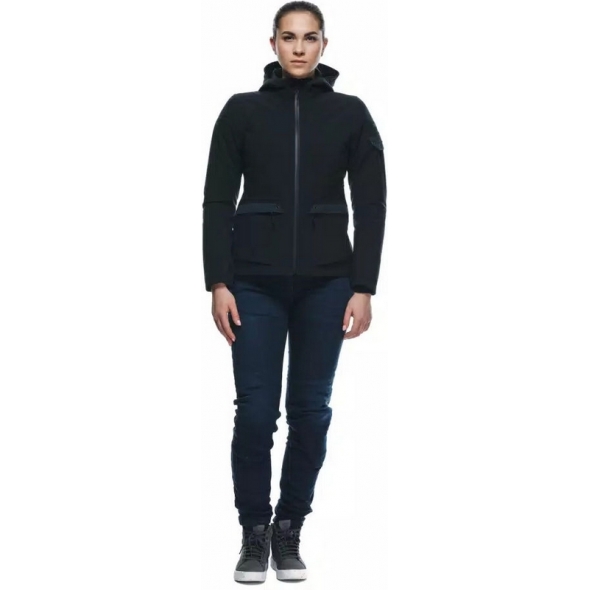 Dainese wear Dainese CENTRALE ABSØLUTESHELL PRO JACKET WMN, BLACK | 2016500006-001 | dai_2016500006-001_46 | euronetbike-net