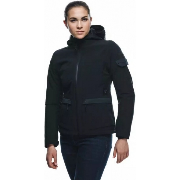 Dainese wear Dainese CENTRALE ABSØLUTESHELL PRO JACKET WMN, BLACK | 2016500006-001 | dai_2016500006-001_46 | euronetbike-net