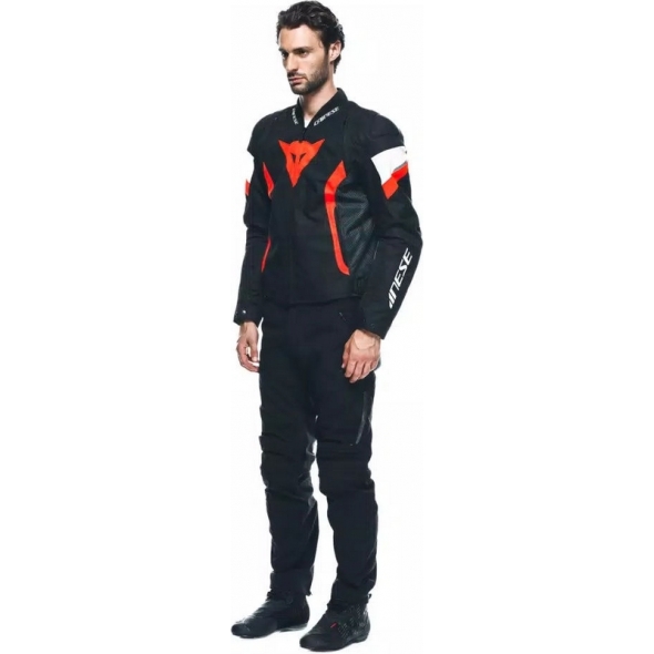 Dainese wear Dainese AVRO 5 TEX JACKET, BLACK/RED-FLUO/WHITE | 2017300006-W12 | dai_2017300006-W12_62 | euronetbike-net Dainese wear Dainese AVRO 5 TEX JACKET, BLACK/RED-FLUO/WHITE | 2017300006-W12 | dai_2017300006-W12_62 | euronetbike-net