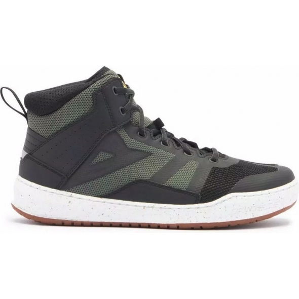 Dainese wear Dainese SUBURB AIR SHOES, BLACK/WHITE/ARMY GREEN | 2017700011-50J | dai_2017700011-50J_41 | euronetbike-net