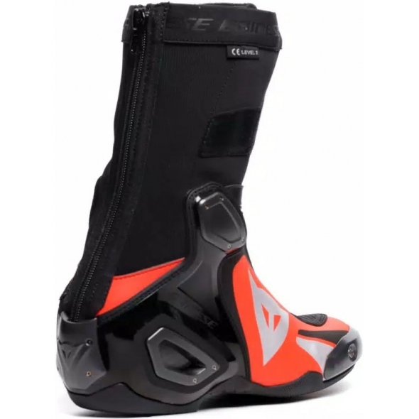 Dainese wear Dainese AXIAL 2 BOOTS, BLACK/RED-FLUO | 2017900052-628 | dai_2017900052-628_47 | euronetbike-net