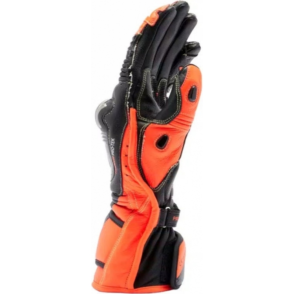 Dainese wear Dainese FULL METAL 7 GLOVES, BLACK/RED-FLUO | 2018100014-628 | dai_2018100014-628_S | euronetbike-net