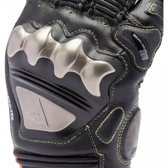 Dainese wear Dainese FULL METAL 7 GLOVES, BLACK/RED-FLUO | 2018100014-628 | dai_2018100014-628_XS | euronetbike-net