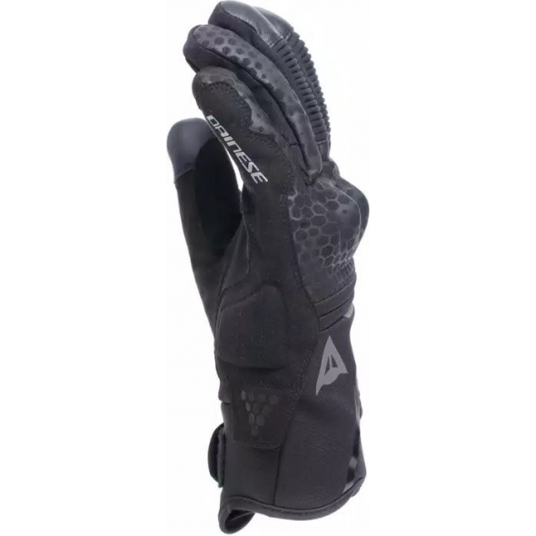 Dainese wear Dainese TEMPEST 2 D-DRY® SHORT GLOVES, BLACK | 2018100006-001 | dai_2018100006-001_XXXL | euronetbike-net