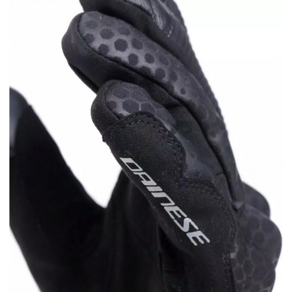 Dainese wear Dainese TEMPEST 2 D-DRY® SHORT GLOVES, BLACK | 2018100006-001 | dai_2018100006-001_XS | euronetbike-net