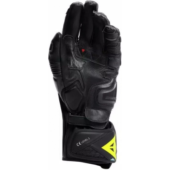Dainese wear Dainese FIERO METAL GLOVES, BLACK/WATER/YELLOW FLUO | 2018100025-68O | dai_2018100025-68O_XXXL | euronetbike-net