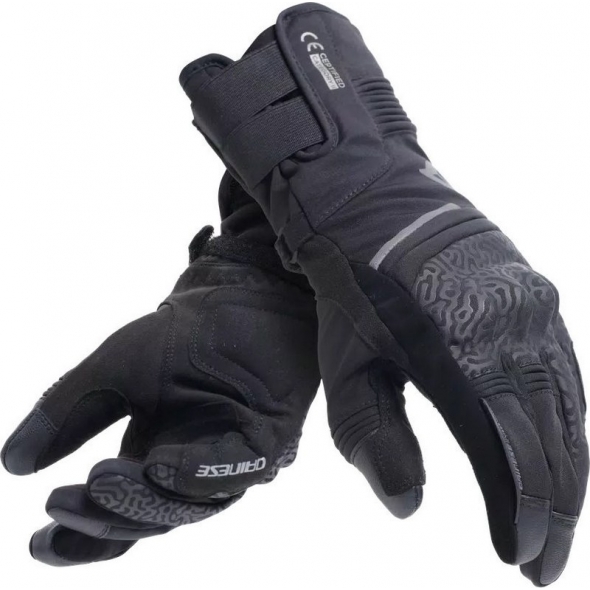 Dainese wear Dainese TEMPEST 2 D-DRY THERMAL GLOVES WMN, BLACK | 2018100007-001 | dai_2018100007-001_XS | euronetbike-net