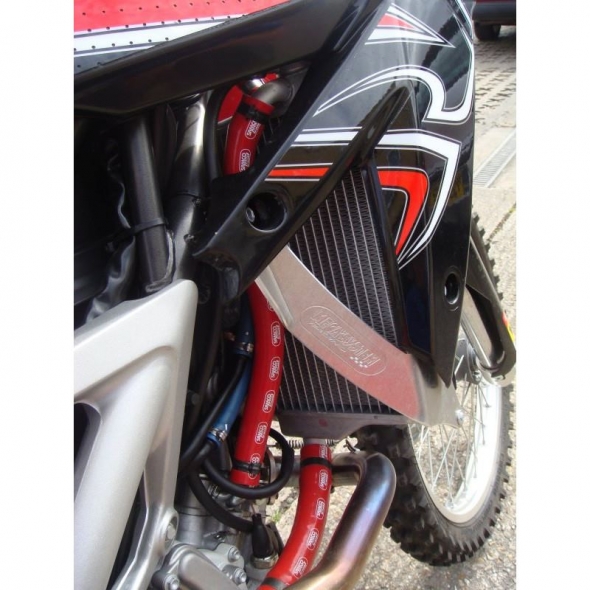 SAMCO SPORT Samco Sport Silicone Radiator Coolant Hose Kit Red, Aprilia RXV 450 2006 - 2011 5 Piece | APR-2-RD | samco_APR-2-RD | euronetbike-net