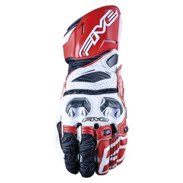 Five gloves FIVE Gloves RFX Race white-red | F011701-012 | five_F011701-012-XS | euronetbike-net