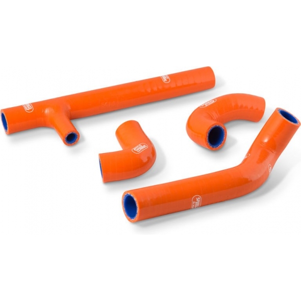 SAMCO SPORT Samco Sport KTM 125 XC-W 2017 - 2019 4 Piece OEM Replacement Samco Sport Silicone Radiator Coolant Hose Kit | KTM-89-OR | samco_KTM-89-OR | euronetbike-net SAMCO SPORT Samco Sport KTM 125 XC-W 2017 - 2019 4 Piece OEM Replacement Samco Sport Silicone Radiator Coolant Hose Kit | KTM-89-OR | samco_KTM-89-OR | euronetbike-net