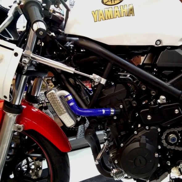 SAMCO SPORT Samco Sport Yamaha MT 03 2016 - 2020 2 Piece Samco Sport Silicone Radiator Coolant Hose Kit | YAM-79-BU | samco_YAM-79-BU | euronetbike-net