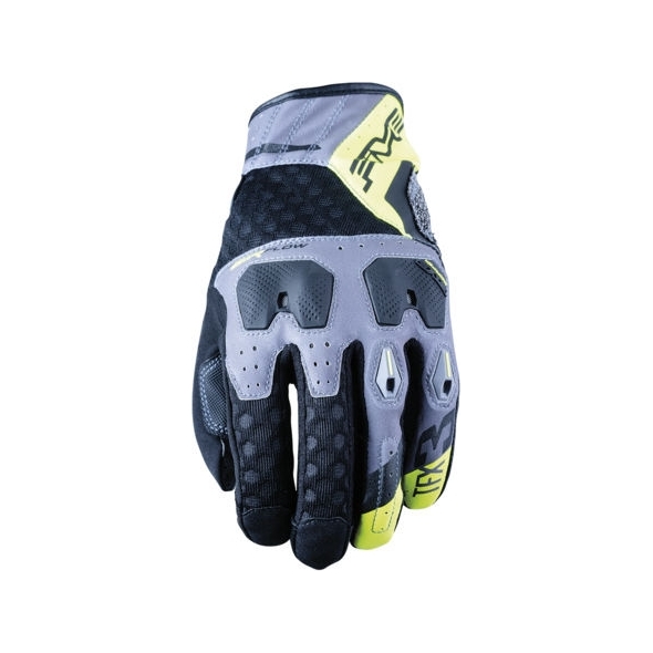 Five gloves FIVE Gloves TFX3 AIRFLOW black-grey-yellow | F021721-385 | five_F021721-385-S | euronetbike-net