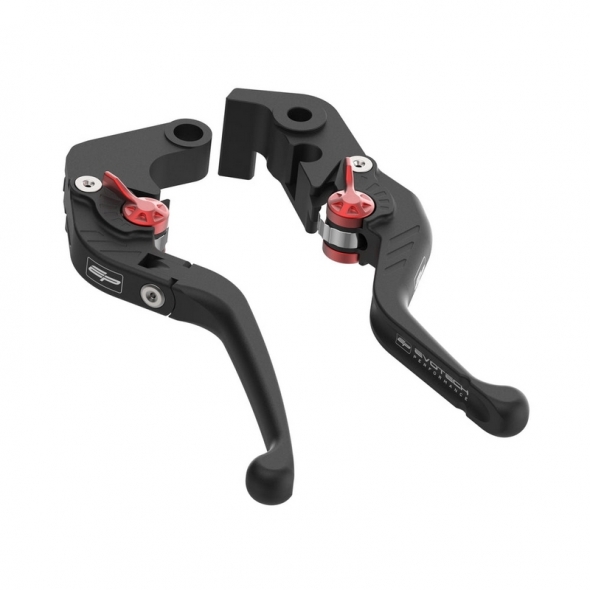 Evotech Performance Evotech Performance Evo Folding Clutch and Short Brake Lever set | PRN002446-003233 | evp_PRN002446-003233 | euronetbike-net