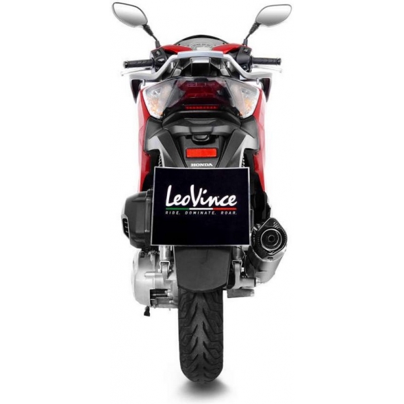 Leovince LEOVINCE NERO STAINLESS STEEL FULL SYSTEM 1/1 | 14061K | leo_14061K | euronetbike-net