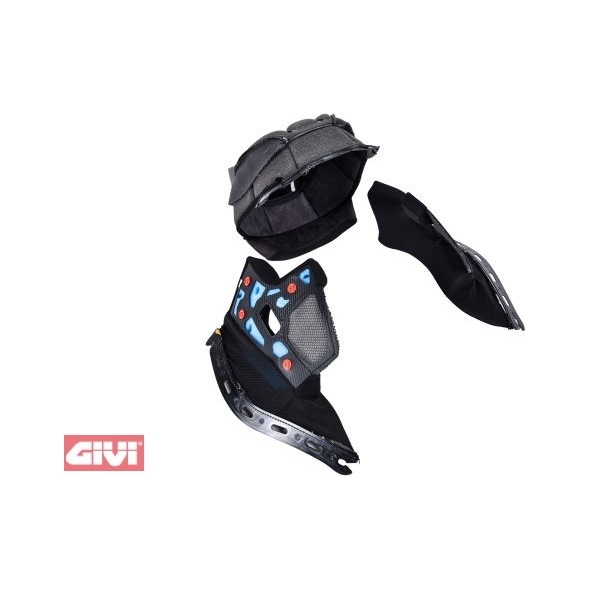 GIVI Lining For Hps Helmet 40.5 X Carbon Size 63 / Xxl Z252563R motorcycle