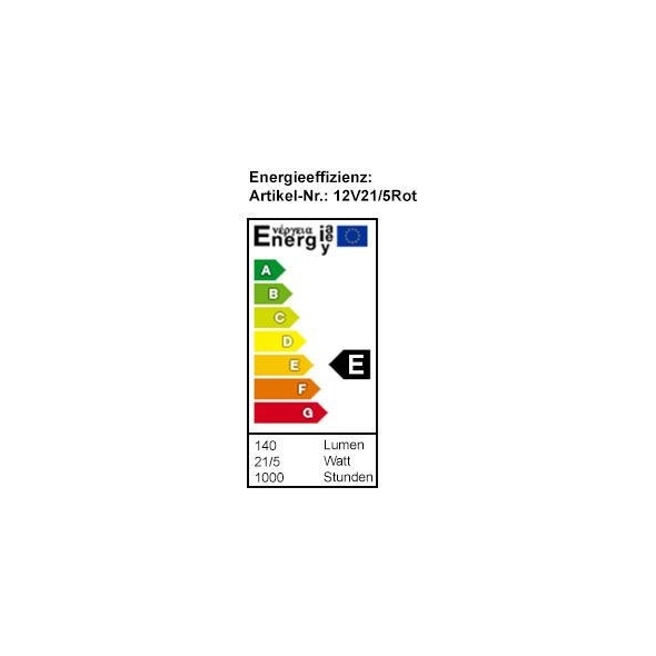 Hornig BMW parts Hornig Red bulb for rear- and brakelight 12 Volt 21/5Watt | 12V21/5Rot | HG_12V21-5Rot | euronetbike-net