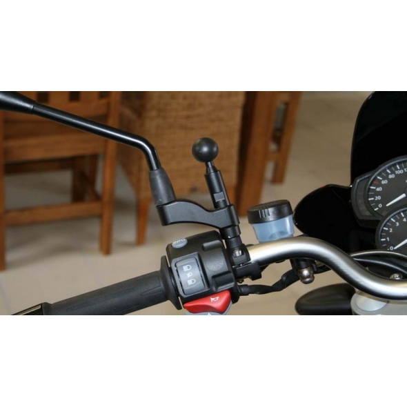 Hornig BMW parts Hornig GPS mounting black | NH 1/6 | HG_NH-1-6 | euronetbike-net