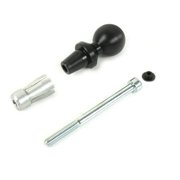 Hornig BMW parts Hornig GPS mounting, Black Plug (RAM ball) | NH 3/1 | HG_NH-3-1 | euronetbike-net