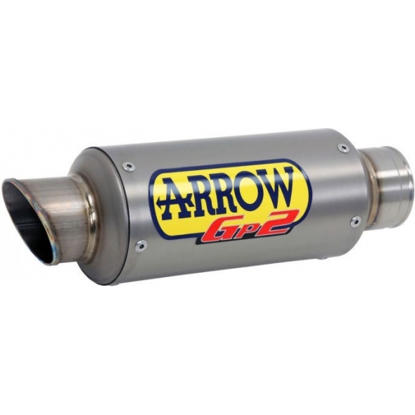 Arrow ARROW KAWASAKI ZX-6R 636'19 HOMOLOGATED GP2 TITANIUM SILENCER WITH WELDED LINK PIPE | 71553GP | arr_71553GP | euronetbike-net