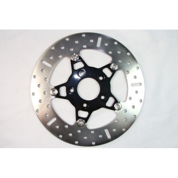 EBC brakes EBC-Brakes FSD Custom Touring Brake Discs - Black Chromed Centre Hub to fit Front Left | ebc_FSD010BLK | euronetbike-net