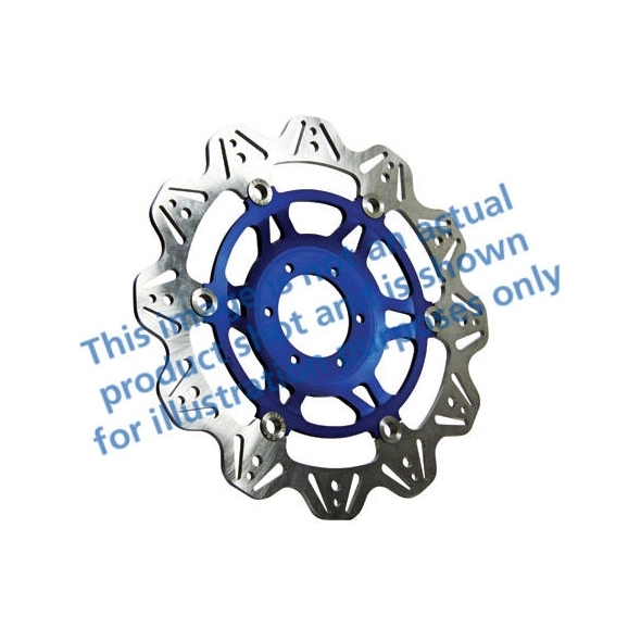 EBC brakes EBC-Brakes Vee-Series Sport Bike Disc (Blue Hub) to fit Front Left | ebc_VR800BLU | euronetbike-net