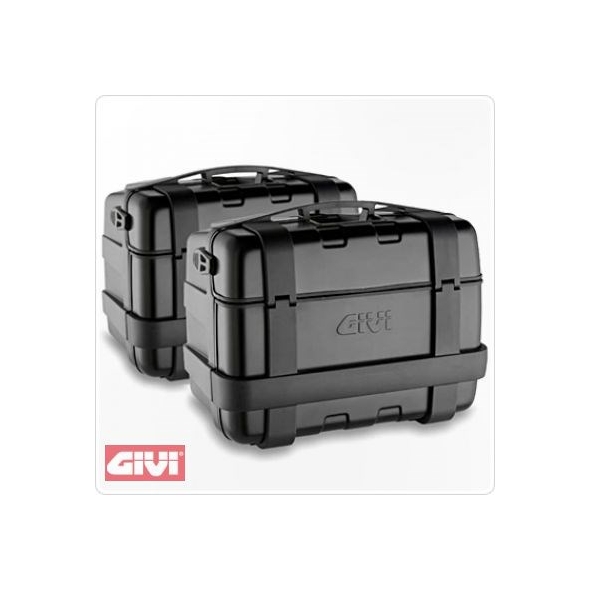 GIVI Parts Givi Trekker Outback TRK46B Side Cases, 2 x 46 Liters, fits MonoKey plate | TRK46BPACK2 | givi_TRK46BPACK2 | euronetbike-net