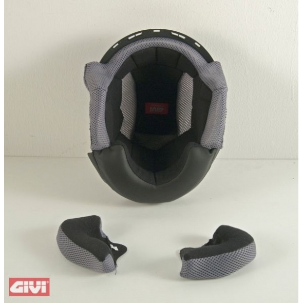 GIVI Parts GIVI Liner And Cheek Pads For Size M2 | Z1758NR | givi_Z1758NR | euronetbike-net