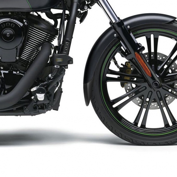 Pyramid Plastics parts Pyramid Plastics Kawasaki VN 900 Classic Extenda Fenda Matte Black 2006> | 05307 | pyr_05307 | euronetbike-net