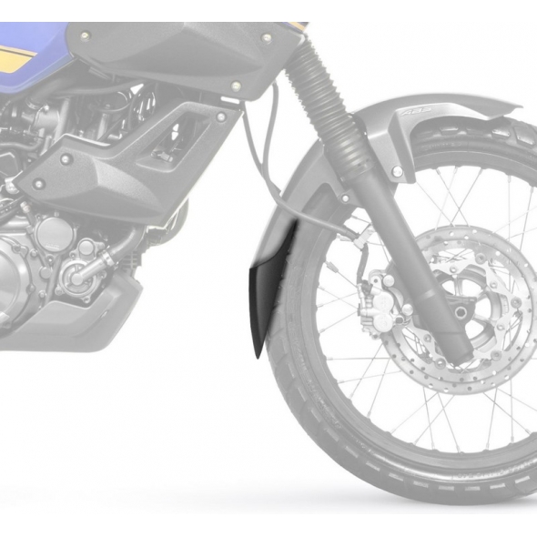 Pyramid Plastics parts Pyramid Plastics Yamaha XT 660 Z Tenere Extenda Fenda Matte Black 2008>2016 | 052210 | pyr_052210 | euronetbike-net