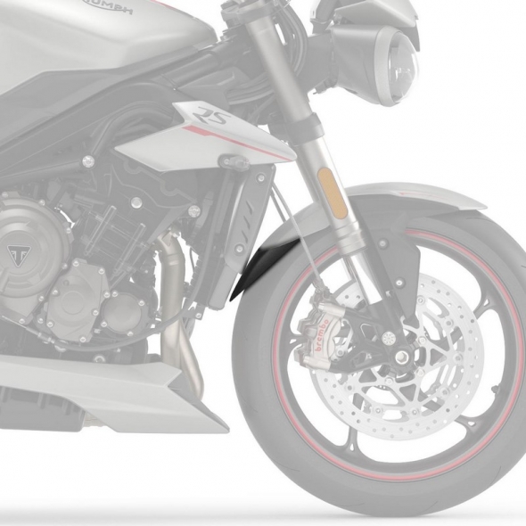 Pyramid Plastics parts Pyramid Plastics Triumph Street Triple 765 Extenda Fenda Matte Black 2017> | 056531 | pyr_056531 | euronetbike-net
